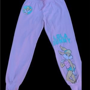 LOLA BUNNY PINK SWEATPANTS |